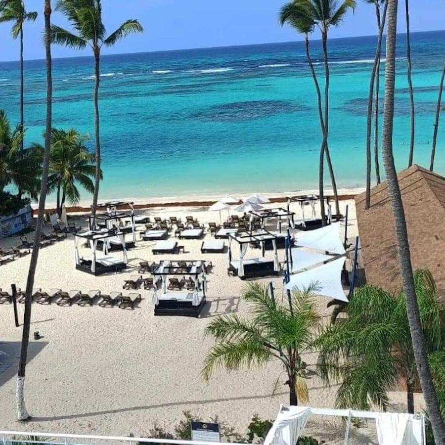 Chic Beachfront Apartment - Private Beach Access Punta Cana Exteriör bild